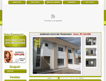 Tablet Screenshot of fabianoimoveis.net
